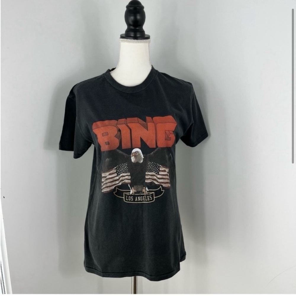 NEW Anine Bing graphic eagle tee